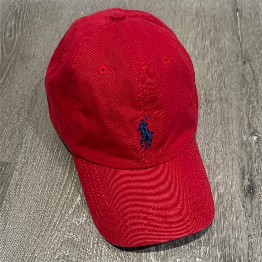 Polo by Ralph Lauren Bold Red Cap
